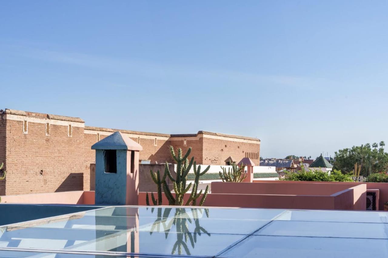 Riad Privatise - 2 Chambres & Petit Dejeuner -Terrasse Marrákes Kültér fotó